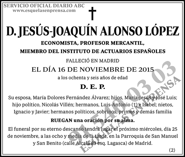 Jesús-Joaquín Alonso López